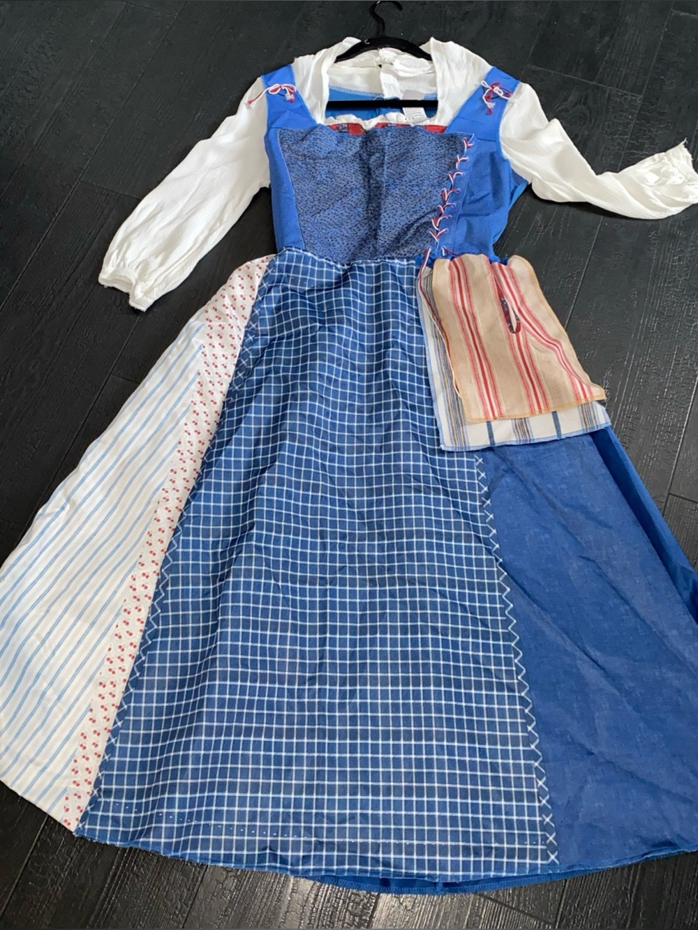 Adult Peasant Belle Costume - Beauty and the Beast  Women’s Small 4-6 Disney